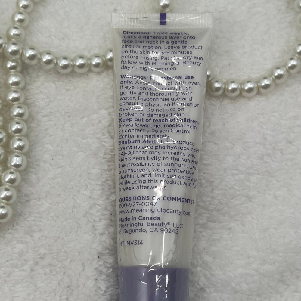 Meaningful Beauty Intensive Triple Exfoliating Treatment .5 Fl Oz *Sealed* - Picture 2 of 4